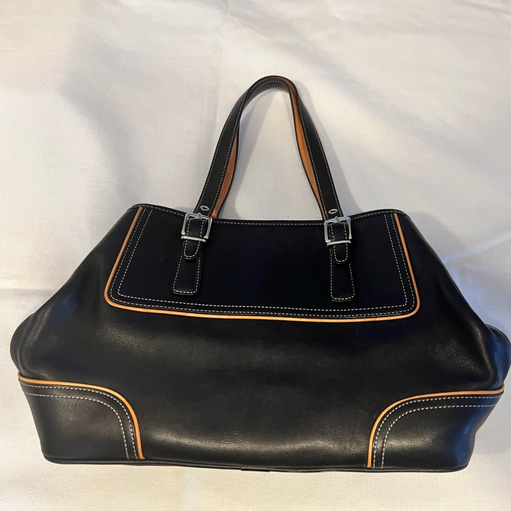 Coach Leather Hamptons 9605 Bag Gem